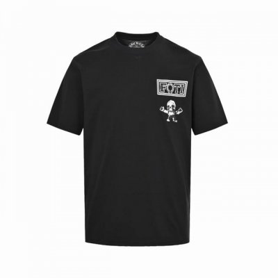 Chrome Hearts 克罗心Foti联名骷髅短袖 原版4000购入纽约专柜，定做Zp一致230G纯棉面料，印花采用菲林开版加丝网印，后背九宫格骷髅为达成原