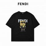 fendi 芬迪 2025夏季新款 奶酪特工印花短袖T恤 男女同款 尺码：S-Xl