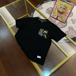 evisu 2025福神多口袋T恤 高版本高品质采用纯棉双纱260克面料 男女同款 这件T恤剪裁宽松版形 颜色 黑 尺码 S-Xl s码 肩宽44 胸围96 衣