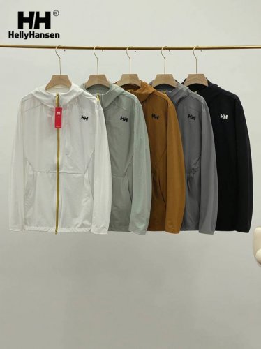 Helly Hansen Hh海丽汉森户外轻量速干外套 夏季薄款情侣防晒衣夹克。 春夏休闲户外轻量速干皮肤衣夹克透气防泼水薄款风壳外套，防晒面料轻量，透气，防晒