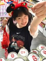 nike 耐克果壳夏季小企鹅印花新款可爱纯棉短袖T恤女 ~240克纯棉T柔软舒适 蕾丝卷边设计 ~印花+贴布刺绣Loog工艺百洗不掉 ~原版领标+吊牌 黑色 尺
