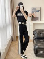 年新款 Gucci休闲套装 纯棉面料刺绣工艺撞色松紧腰设计 时尚潮流款 Smlxl 高品质