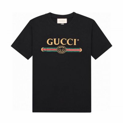 古驰 Gucci 2025夏季新款 经典款腰带印花百搭情侣短袖T恤男女同款！ 经典传承 永不过气的经典好款 简约时尚的Os轮廓引领潮流 面料舒适柔软 简洁而富有