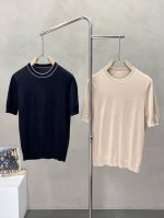 Bc-Brunello Cucineli 布鲁内洛 库奇内利独家专供最新时尚针织短袖。经典设计感与颜值爆棚的短袖 品质更是无法挑剔品控可以直接入手，不容过错的高