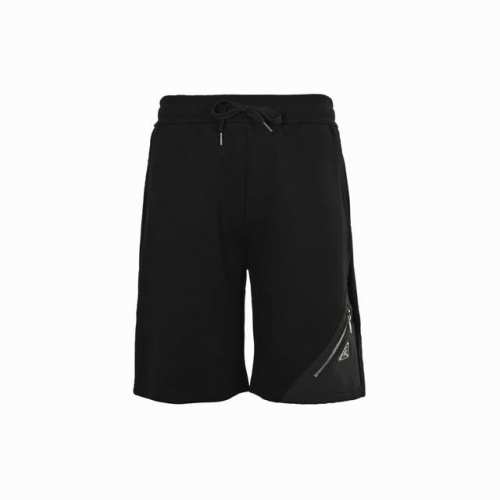prada 普拉达 25Ss 下摆三角标尼龙拼接口袋短裤 时尚型裁设计 兼具个性 简约不简单，内里工整严密,手感柔软细腻上身舒适透气撞色缝线醒目时尚 经典的三角