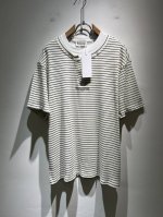 马吉拉 Maison Margiel 2025春夏新款男女同款短袖T恤，专柜同步发售！定制专属洗水纯棉面料，胸前Logo图案印花设计！简约大方，从容百搭，档次极