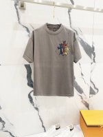 Chrome Hearts 克罗心320克洗水短袖 前后彩色十字架梵文Logo印花工艺 官方同步 1:1原版开模 时尚个性 百搭潮流 纯原品质 原版洗水面料 吊