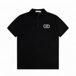 110 Vltn/华伦天奴 25Ss新款 经典Logo刺绣Polo 230克重全棉珠地 颜色：黑 白 码数：S M L Xl Xxl