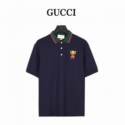 Gucci 古驰 卡通虎刺绣polo衫 定居于智利的漫画家兼插画家pablo Delcielo的画作为古驰爱的进行曲 系列注入一抹趣味盎然的色彩。 奇妙的生物形