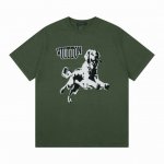 lv 驴家小狗卡通 图案提花圆领针织T恤 颜色 绿色 码数 M L Xl Xxl