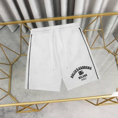 Dolce & Gabbana 杜嘉班纳印花纯棉短裤卫裤 1:1对版面料300克毛圈高克重百分百纯棉 提前做过预缩水1×1双纱洗一辈子都不会变形的 男女同款 官