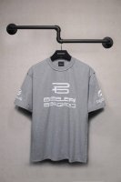Aeniaa 巴黎世家Ai Generated系列短袖T恤 反车缝线设计 克重240 工艺 磨破 割烂 破洞 洗水处理 椭圆裂纹机印花 数码直喷网点工艺 对位整