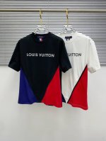 Sslv纯棉最新面料 经典标识图案Logo时尚简约潮流短袖 最顶级的品质专柜原单短袖 顶级制作工艺进口面料 专柜款独特设计 采用进口高端订制面料 官网在售 面料