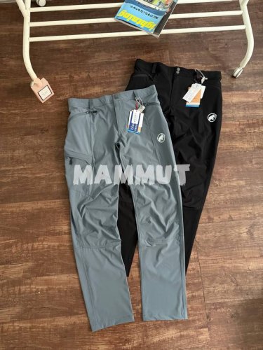 Mammut Ducan 男士防晒速干裤 轻薄速干 高弹透气 户外运动 & 都市通勤全能单品 锦纶+氨纶面料 轻盈舒适 弹力十足 高效速干 快排汗 不粘腻 全天
