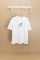 挂拍图 顶级版本-款号X15 Arc’Teryx始祖鸟Arc24Ss 发泡Logo短袖T恤 采用60支双股，270G全棉面料。上身透气，绝不起球，手感柔软舒适，