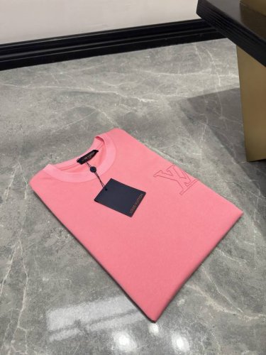 LV25S春夏新款休闲圆领短袖，纯棉，码数S-2Xl