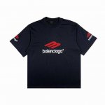 balenciag* 巴黎世家 斜体M字母刺绣短袖 高克重精梳棉面料 不易出褶 宽松版型 尺码Xs-L
