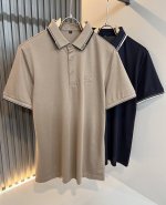 Lo*We 罗*威2025春夏男士翻领短袖polo衫 贸易公司渠道货 2025春夏最新品 官柜同步售卖 经典明星级单品 Lo*We家的皮具单品在整个时装圈最有极