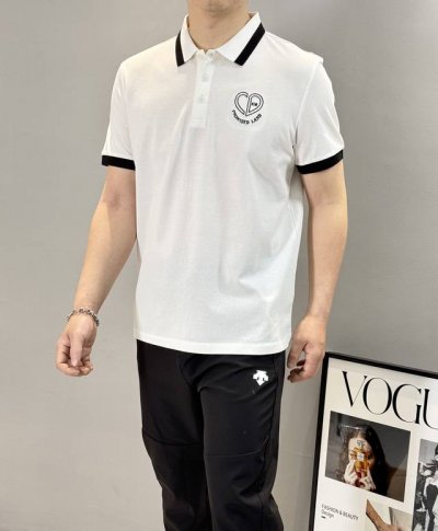 Dio*R迪-奥25S夏季男士休闲polo.型字母3D刺绣造型.打造灵动生趣的品牌力量 让品牌更具看点与规格，有着莫名的吸引力让人一眼看过无法忘怀，很走心的一种