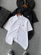 140 专柜冰氧蚕丝！ 人气爆款！Thom Browne/汤姆布朗专柜新品小狗冰氧蚕丝无痕短袖Polo衫！恒隆在售万元级，款号：1235 tb家今年最新冰氧液氨