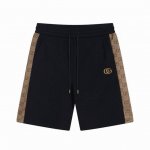 供 高品质 Gucci 古驰 新款 织带双G短裤 采用织带拼接工艺 原版辅料一比一，三标齐全，高克重毛圈纯棉 精梳紧密纯棉面料，舒适透气不易变形。宽松版型 男女