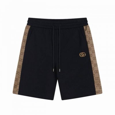 供 高品质 Gucci 古驰 新款 织带双G短裤 采用织带拼接工艺 原版辅料一比一，三标齐全，高克重毛圈纯棉 精梳紧密纯棉面料，舒适透气不易变形。宽松版型 男女