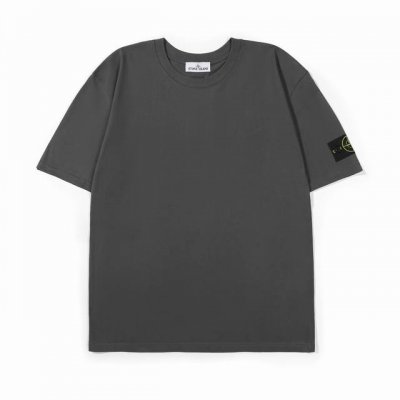 Stone Island石头岛经典徽章棉质短袖T恤 定制主标 辅料 水洗齐全 甄选250克32支紧密纺双纱纯棉面料 质感厚实但是透气性良好 定制原版一致品牌徽章