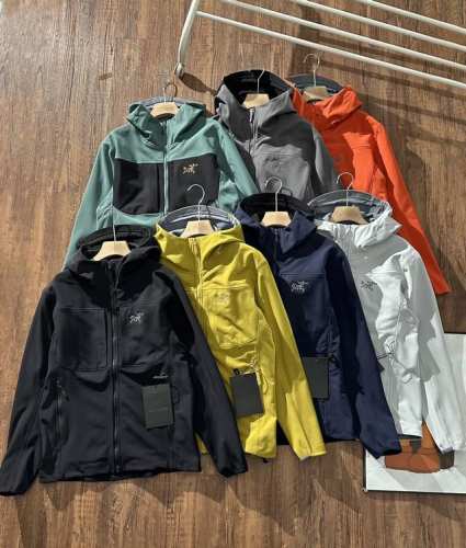 Arcteryx Gamma Mx始祖鸟防风冲锋衣 100％放心出门 随意进出任何潮流场合户外全天候系列 Essentials Gamma Mx软壳加绒冲锋衣常