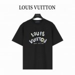 louis Vuitton 路易威登 25Ss 迷彩字母Logo印花短袖T恤 定织定染260克进口原版面料,搭配32支1 1棉盖丝罗纹 专柜7150元购入 也是