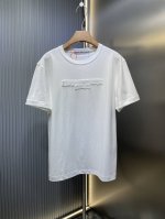 Alexarderwang亚历山大.王2025Fw早春 立体Logo字母弹幕贴布半袖T恤重磅纯棉洗水这件T恤我可以穿到天荒地老经典款T恤永不过时，爱了爱了版型好