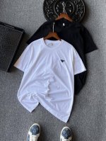 主推 ！顶级80支玉蚕丝！ 人气爆款！prada 普拉达小仆人公文包专柜新品玉蚕丝短袖T恤！恒隆在售万元级，款号：5521 普拉达家今年最新冰氧液氨丝光双工艺处