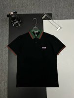 GuccⅠ 古驰 字母刺绣新款Polo衫 原版面料 原版订制辅料 官方同款 采用210克丝光珠地棉，定制 同缸染面料 手感非常舒服爽滑 版型挺阔有型 一线品牌代