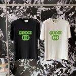 古家 24Ss新品短袖T恤 经典帅气时尚 胸前精致品牌字母Logo 简约百搭款 高档棉面料 不仅挺括 保持潮流的廓形 又穿着舒适 纱织更细腻A码数:M-3Xl