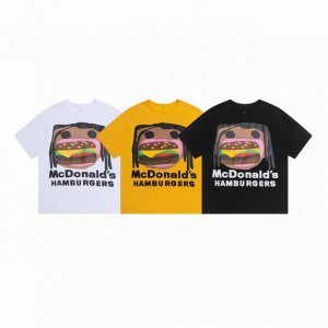 款号：M6005 正确版本 Travis Scott Cactus Jack X Cpfmgcj联名款 发泡汉堡嘴图案短袖T恤 做工精美 走线流畅 原版开模 工