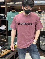 主推 Balencaiga 2025春季独家专供新款巴黎世家潮男时尚休闲短袖T恤 春季新款休闲圆领半袖T恤 高端欧版原单潮流时尚精品 透气舒适度高 细节无可挑剔