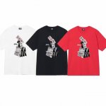 上新款号 S017 stussy 斯图西 纸牌屋图案印花圆领套头短袖T恤 原版打造 细节高控 -面料精选230G纯棉面料 手感柔软舒适 吸汗透气. -百搭款 原