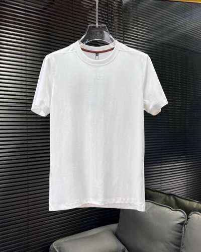 Loro piana 诺悠翩雅Lp2580夏季新品爆款短袖圆领T恤 釆用棉 莫代尔 氨纶与聚酯纤维组成 棉质具有良好的吸湿排汗性 穿着使皮肤干爽不闷热 莫代尔具