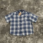 款号330 stussy Fw 斯图西早秋系列格子衬衫短袖 斯图西官网秋冬首发 进口法兰绒格纹优质面料 手感细腻 上身舒适 全身立体定位对格子裁剪 耗时耗料 O