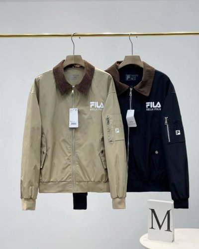 220 Fila Fusion斐乐2025春夏新款男士翻领夹克外套潮流运动休闲上衣，男女同款，上身效果巨好！ 暴躁起来！顶级版本 老斐家的东西就不用再做多余的修