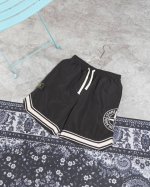款M301 石头岛短裤 Stone Island石头岛Ss 夏款侧边罗盘大刺绣Logo织带短裤 原版打造 基础百搭 全身撞色处理 情侣可搭 全身Oversize