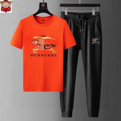 直 Burberry 巴宝莉 胖子福音 2025官网同款.世界知名奢侈品牌.夏季男士 双丝光 高品质货套装 采用进口原单面料 ，当季时尚潮流款，百搭爆款。简洁大