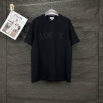 顶级版本 长期有货 罗意威2025新款万针刺绣字母Logo情侣款短袖T恤 高版本高版本 原版面料 数码直喷印花工艺 网红明星同款 高版本 高 品质 面料采用30