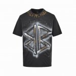 Balenciaga 巴黎世家 双B手绘字母水洗短袖 定制高克重 针织棉面料精心制作，手感特别的扎实，质感拉满，松软细腻上身舒适，优越的吸湿排汗性能，不闷热！胸