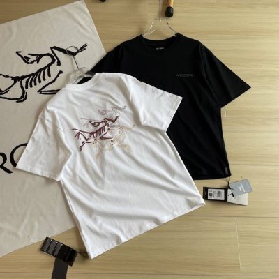 主图 夏季品质好货Arc'teryx 始祖鸟 三色Logo 太美了鸟家年度最优质的印花发泡浮雕短袖 这款全网断货 爆 260克人体舒适最佳克重 无与伦比的发泡工