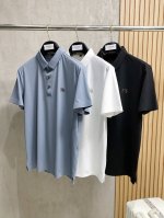 巴宝莉 polo，2025春夏新品，专柜同步有售，简约时尚休闲polo短袖，原版进口面料，舒适透气，顶级刺绣工艺字母图案装饰Logo，档次极高，独特设计，上身时
