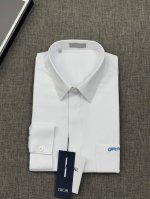 p260 2025年春夏，迪奥 dior 高支高密基础绣花衬衫，商务绅士通勤款时尚又得体，百搭好驾驭长袖衬衫，在繁忙的都市生活中，每一位商务绅士都在追求一种既时