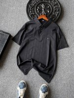 顶级专柜货！ 人气爆款！Fendi 芬迪双F小怪兽专柜新品无痕短袖Polo衫！恒隆在售万元级，款号：1765 芬迪家今年最新高端锦棉面料！拿到手摸起来具有极强亲