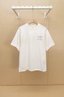 挂拍图 顶级版本-款号X04 Arc' Teryx始祖鸟 24Ss 明线拼接 正品打版反光印花 印花短袖T恤 采用280克全棉40支双股爽滑透气排汗面料，原版订