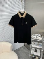 burberry巴宝莉 2025春夏新款男士翻领Polo衫短袖系列出货 简洁时尚百搭 高端品质 定制进口高定面料 穿着舒适 透气 档次高很有质感 简单大方得体