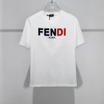 Fdi 2025Ss春夏新款圆领短袖T恤 定制面料 定型 不缩水 经典字母Logo 全网独家首发 百搭款细节处理完美 十分精致 原版面料 网红明星同款 高版本